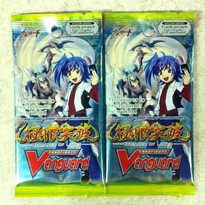 2X Cardfight Vanguard Volume 6 Breaker of Limits Booster Pack ENGLISH  5-cd/pk - Image 1 of 4