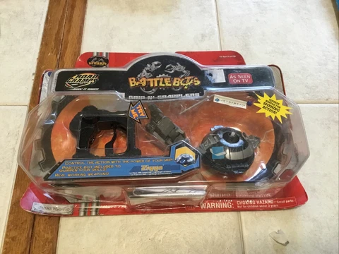 2001 Jakks Pacific Battle Bots GRIP N GRAPPLERS Ziggo Figure (NEW) Cover