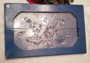Servierplatte Anbietplatte Stollenplatte - Walther Glas - 41 x 26cm Canape Tray - Bild 1 von 8