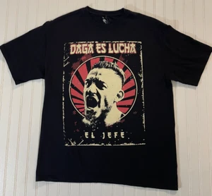 La Marca Que Viste La Lucha Libre Mexicano Wrestling Black T-Shirt Men's Large - Picture 1 of 6