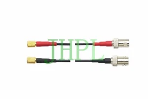 Cable Dual Microdot MD to BNC Jack Equivalent For Ultrasonic NDT TOFD transducer - Picture 1 of 6