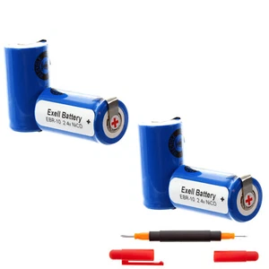 2x NEW Razor Battery For Remington 5BF1, XLR3000 HP1318 HP1319 HP1312 - Picture 1 of 3