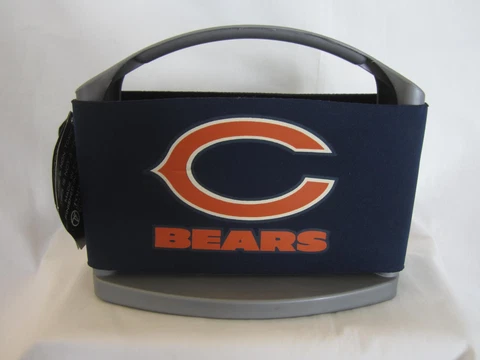 NFL CHICAGO BEARS -Sports Cool Six Cooler- Can Bottle Carrier Ice Pack Cooler Cover