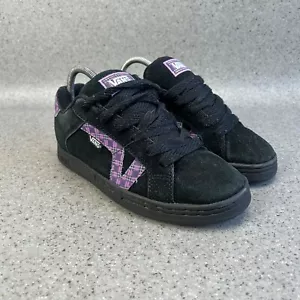 Vintage Vans Trainers Lavi 2 Womens Size 5 UK Chunky Black Suede Y2k Skateboard - Picture 1 of 10