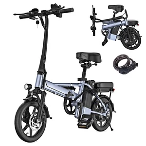 14" 500W Bicicletta Elettrica 10,5ah per Pendolari Urbani, Bike Bicycle Adults - Bild 1 von 10