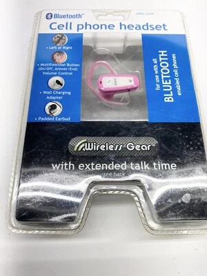 Auriculares para teléfono celular Wireless Gear Bluetooth nuevos Foto 1 de 3