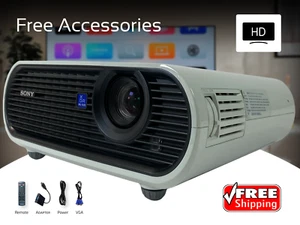 3LCD Projector for Presentations, Home Theater, Gaming 2600 Lumens 1080i HD VGA - Picture 1 of 10
