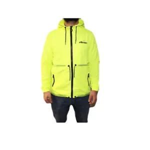 Ellesse X Smiley Yellow Neon Herren Jacke Übergang Men Sweatjacke Sportjacke - Bild 1 von 6