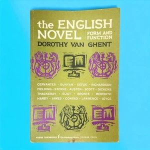 Der englische Roman Form und Funktion Dorothy Van Gent 1961 erste Harper-Ausgabe - Bild 1 von 5