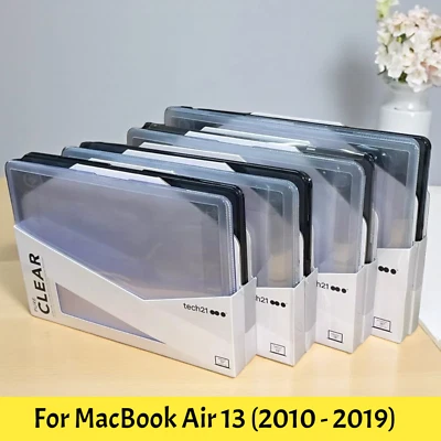 Genuine Tech21 MacBook (Air 13-inch) 2010-2019 Hard Shell Case Laptop Cover - Image 1 of 4