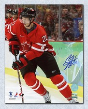 Eric Staal Team Canada Autographed 2010 Olympic Hockey 8x10 Photo 5