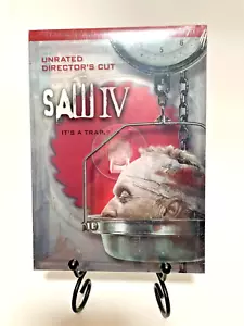 Saw IV (DVD, 2007) Unrated Director's Cut SEALED - Imagen 1 de 3