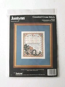 Janlynn The Blessing Of Home 14 Count Cross Stitch Kit Sealed - Picture 1 of 3
