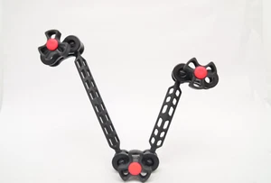 fotografia subacquea Arms Set braccetti 24-18 cm + 3 Clamp Evo underwater photo - Imagen 1 de 4