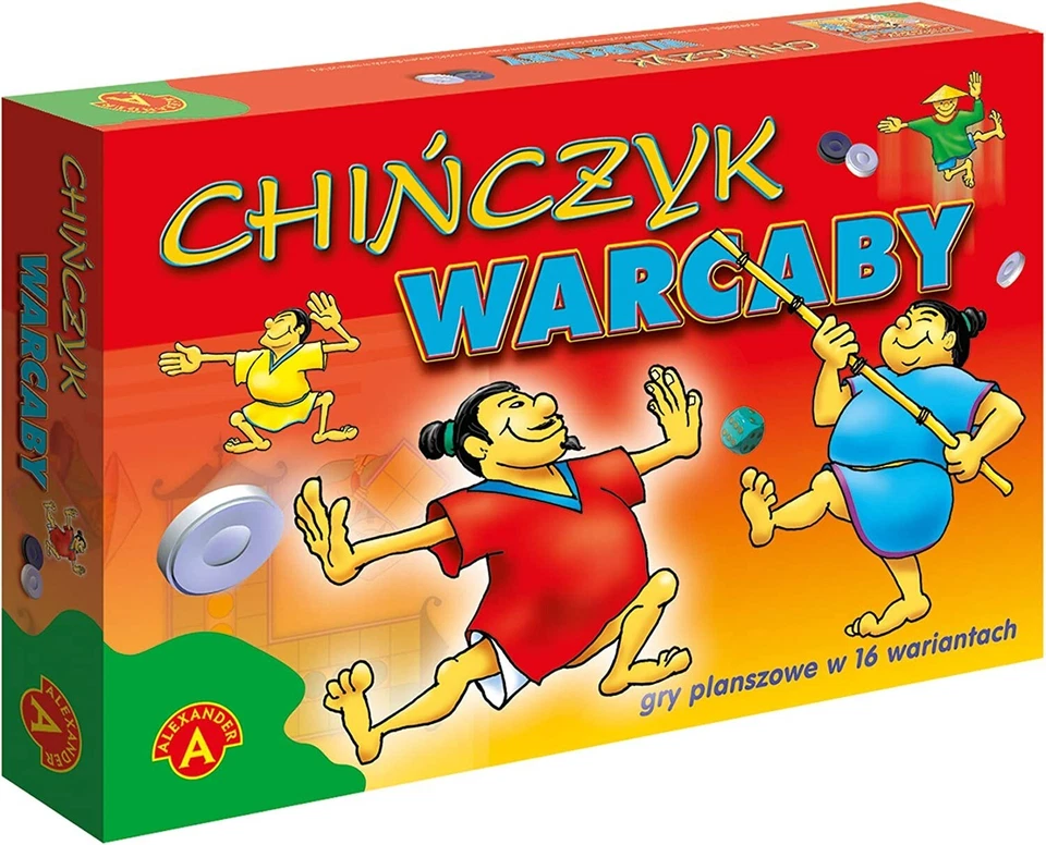 5906018001112 Gra Chińczyk - WARCABY Alexander