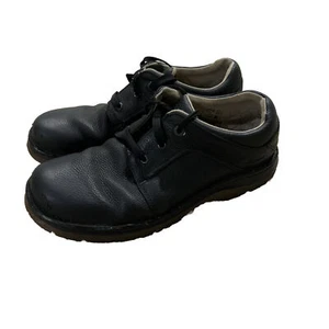 Doc Dr Martens Men’s Oxford Shoes SZ 13 AW004 Classic Black Leather Chunky - Picture 1 of 9