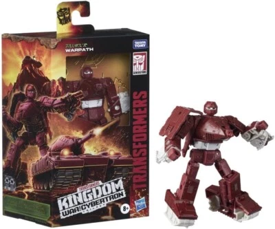 Transformers Toys Generations War for Cybertron: Kingdom Deluxe WFC-K6 Warpath - Image 1 of 4
