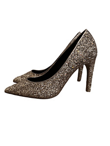 TOPSHOP Sparkly Gold Gemini Pumps NWT Size 6.5
