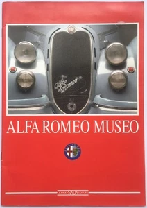 Alfa Romeo Museo:  Museum catalogue brochure. dual English & Italian text 1990 - Picture 1 of 6