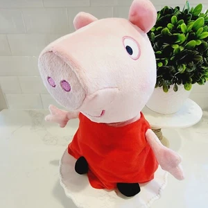 PEPPA PIG Hugs N' Oink Talking Soft Stuffed Toy Jazwares - Picture 1 of 9