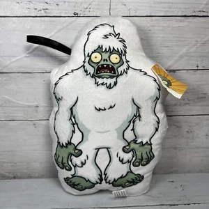 Plants Vs Zombies Plush Pillow Yeti Snowman Stuffed Figure Abominable W/ Hanger - Picture 1 of 6