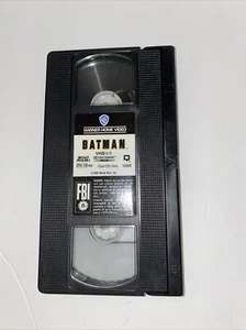 BATMAN -VHS- 1989 - Jack Nicholson And Michael Keaton - Vintage VHS No Case - Picture 1 of 6