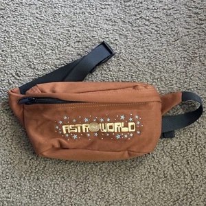 NEW - Travis Scott Astroworld Crossbody Bag (Fanny Pack) -Brown - Official Merch - Picture 1 of 4