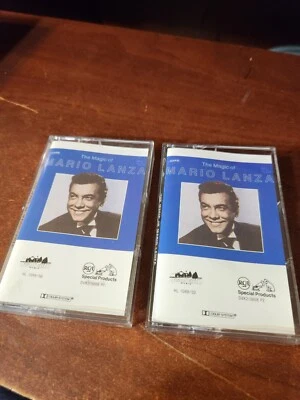 THE MAGIC OF MARIO LANZA 2 CASSETTE TAPES VOLUMES 1 & 2 Foto 1 de 2