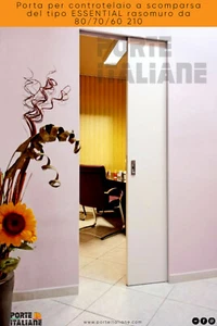 Porte Pour Contre-Élite À Disparition Du Type ESSENTIAL Rasomuro 80/70/60 210 - Imagen 1 de 2