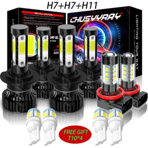 H7 H7 H11 6X 6000K White LED Headlight Fog Light Bulbs For 2014-2015 KIA OPTIMA - Bild 1 von 20