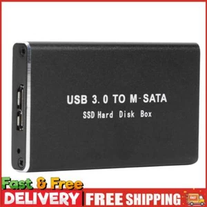 Mini Adaptateur USB 3.0 vers mSATA Boîtier Disque Dur Externe Boîtier SSD ~ - Photo 1/11