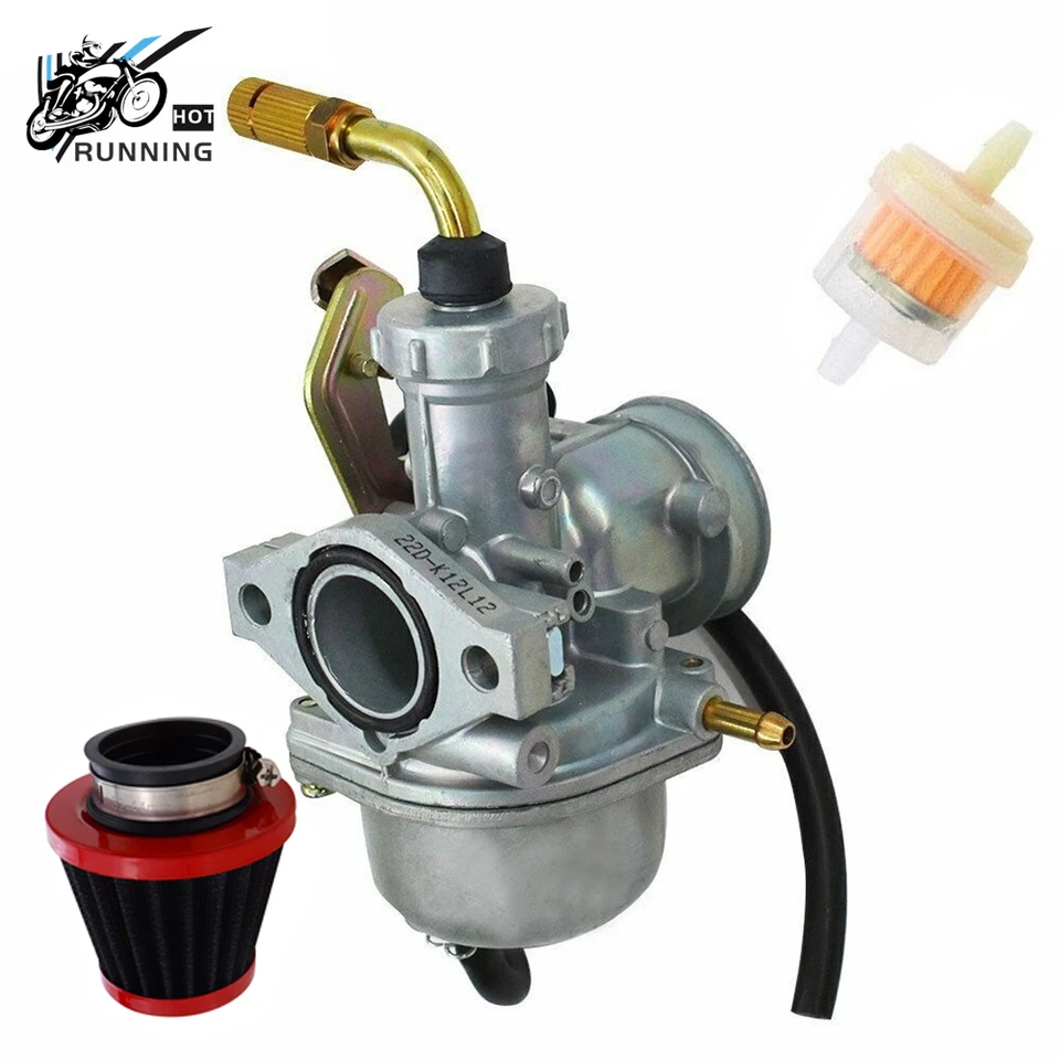 Carburetor & Air Filter Fit For Suzuki DRZ110 Kawasaki KLX110 KLX110L KLX140 New - Изображение 1 из 4