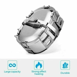 Snowmobile Muffler Food Warmer Exhaust Cooker Pot for Snowmobiles UTV ATV - Picture 1 of 9