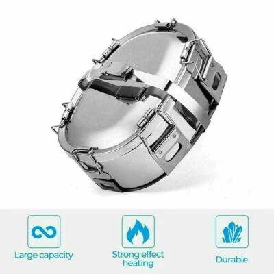 Snowmobile Muffler Food Warmer Exhaust Cooker Pot for Snowmobiles UTV ATV - Image 1 of 4