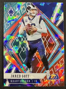 2020 Panini Phoenix Fire and Ice /50 Jared Goff #95 Rams Lions 36/50 - Picture 1 of 11