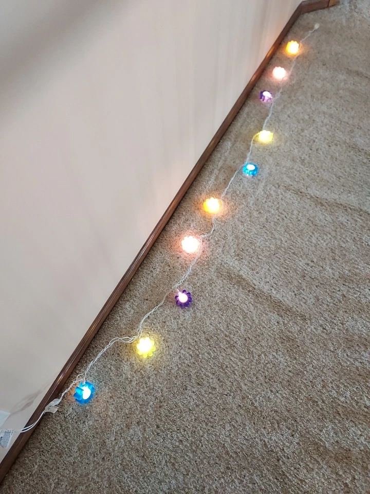 flower string lights Handmade - Image 1 of 4