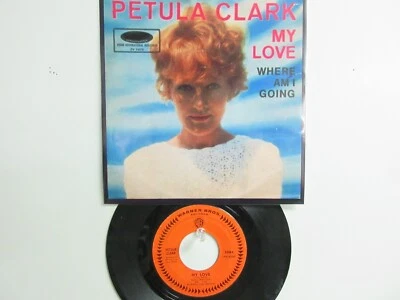 💥' PETULA CLARK ' HIT 45 + PICTURE [ MY LOVE ]   1965 !💥 Foto 1 de 4