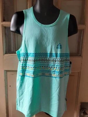 Camiseta sin mangas REEF para hombre talla 2XL NUEVA CON ETIQUETAS Foto 1 de 2