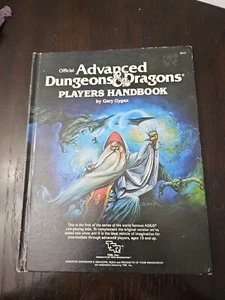 Advanced Dungeons & Dragons Player's Handbook AD&D 17th Print - Picture 1 of 7