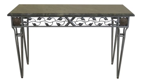 48182EC: MURRAYS IRONWORKS Marble Top Console Table Cover