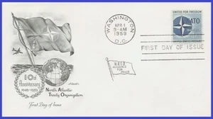 USA4 #1127 U/A ARTMASTER FDC OTAN - Imagen 1 de 1