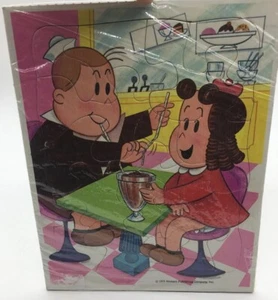 Vintage Little Lulu 1973 Frame Tray Puzzle Western Publishing Co. 10” x 8” HTF - Picture 1 of 6