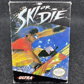 Ski or Die (NES) - Authentic CIB Great Condition