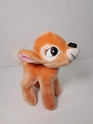 Vtg. 7" Bambi, Stuffed Plush Toy, Walt Disney, Canasa Trading Corp. - Image 1 of 4