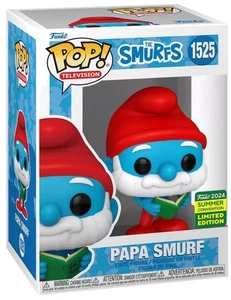 Funko Pop! LOS PITUFOS PAPÁ PITUFO #1525 SDCC 2024 EXCLUSIVO CONVENCIÓN DE VERANO NUEVO - Imagen 1 de 1