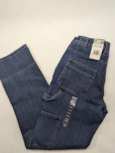 NWT Dickies Women's Size 8/29 Flex Renegade 30x33 Jeans Workwear Double Knees - Picture 1 of 11