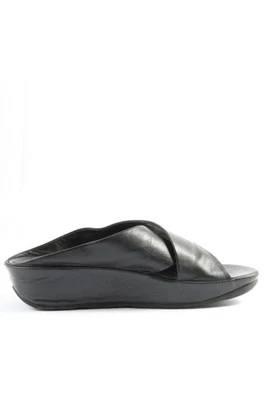 FITFLOP Sandalias cómodas Mujeres Sandalias Talla EU 39 negro look casual - Imagen 1 de 4