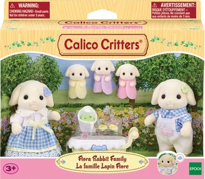 Calico Critters #CC2158 Flora Kaninchenfamilie - Brandneu! - Bild 1 von 1