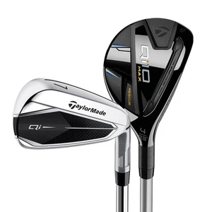 Nuevos hierros combinados TaylorMade Golf-Qi #4, #5 híbridos 6-PW/AW Senior Flex grafito - Imagen 1 de 8