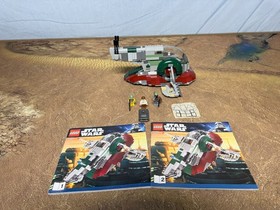 LEGO Star Wars (8097). Slave I. 100% Complete w/ Manuals
